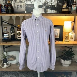 Ralph Lauren Men's Classic-Fit Oxford Shirt Large
